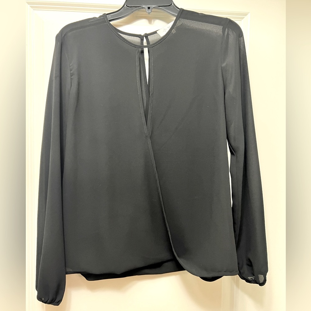 Nordstrom Rack black blouse, Size S